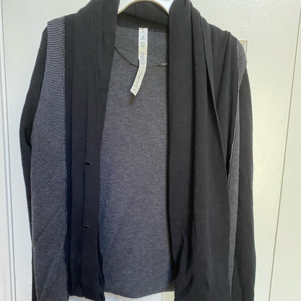 *Retired* Lululemon 2-in-1 Cardigan Sweater